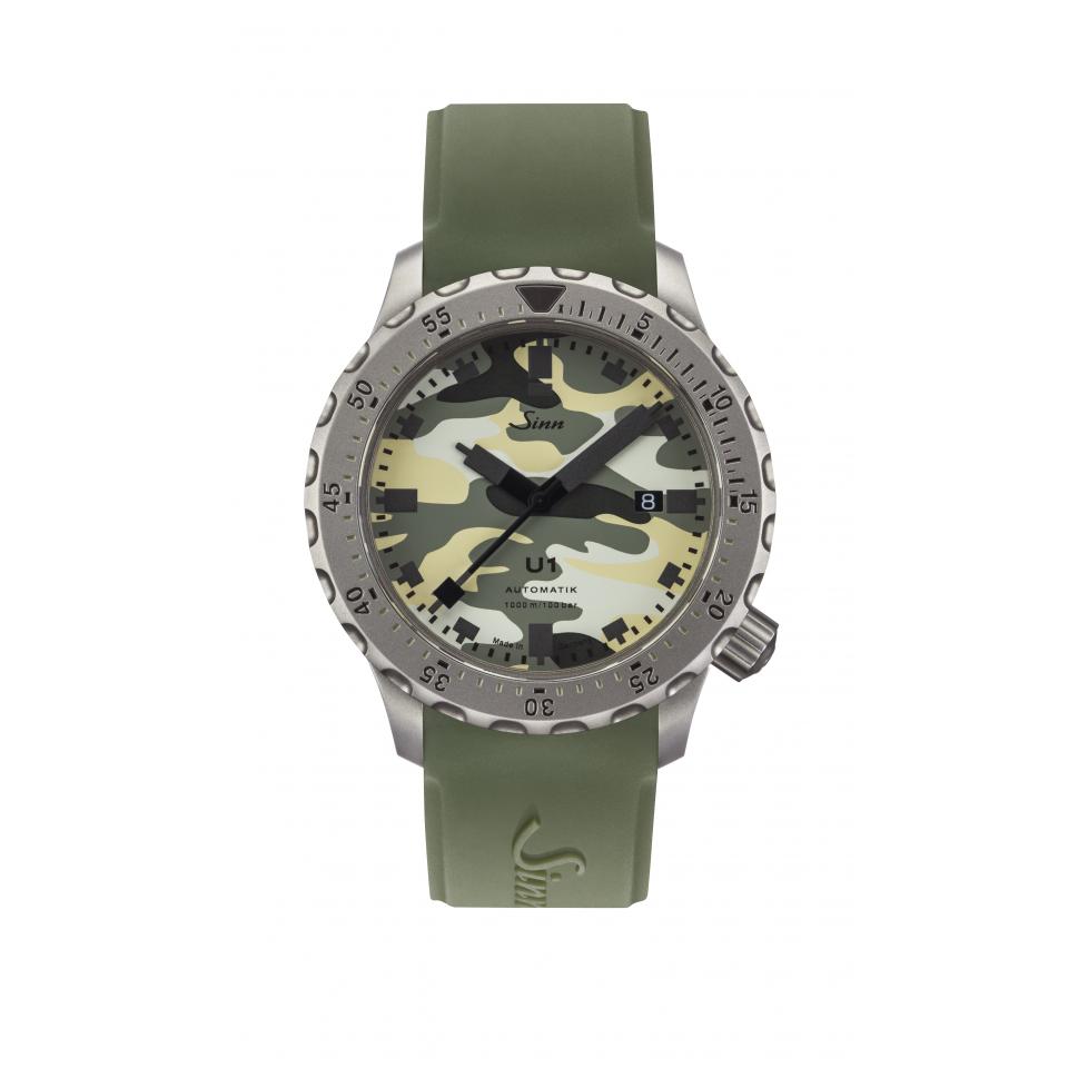 Reviewing The Super Diving Sinn U1 Camouflage Replica Watch