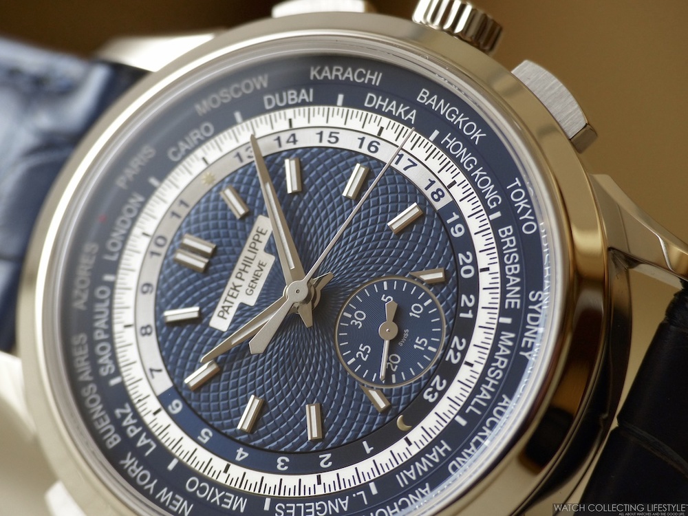 Patek Philippe World Time Chronograph ref. 5930G-001 With 40mm CaseReplica Watch