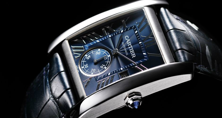 The Top Quality Of Cartier Tank MC Replica With Blue Dials