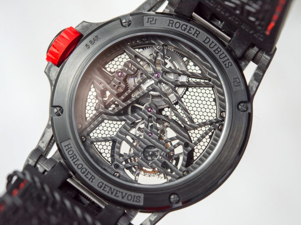 Detailed Review With The Roger Dubuis Excalibur Carbon Spider Men's Replica