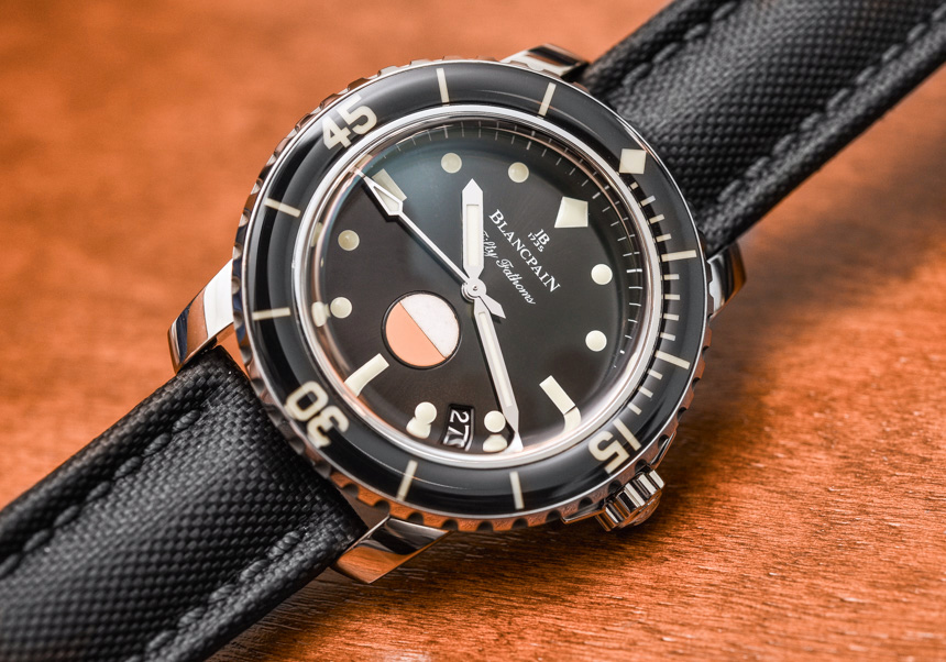 Blancpain Tribute To Fifty Fathoms Mil-Spec Watch Hands-On Hands-On 