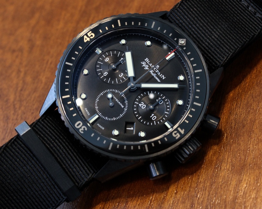 Blancpain Fifty Fathoms Bathyscaphe Flyback Chronograph Watch Hands-On Hands-On 