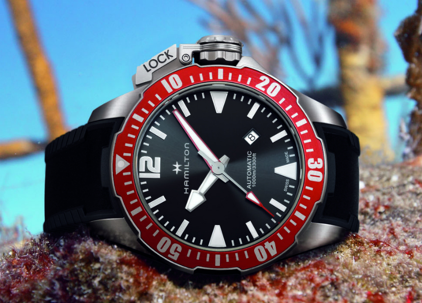 Hamilton Khaki Navy Frogman Watch Watch Releases
