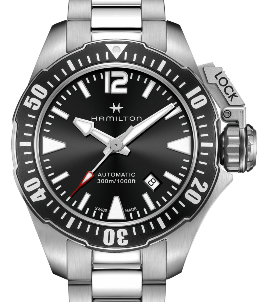 Hamilton Khaki Navy Frogman Watch Watch Releases 