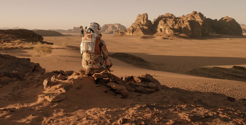 The Martian Movie Watch: Matt Damon Wears A Hamilton Khaki Navy BeLOWZERO Watch Industry News 