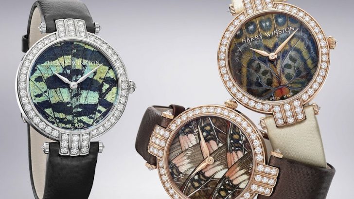 Harry Winston Premier Precious Butterfly Watches Capture 'Pixie Dust' Watch Releases